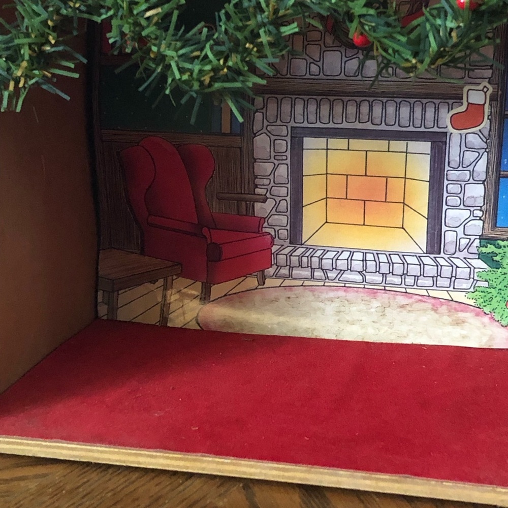 Vintage Handmade Wooden Dollhouse - Picture 3 of 10